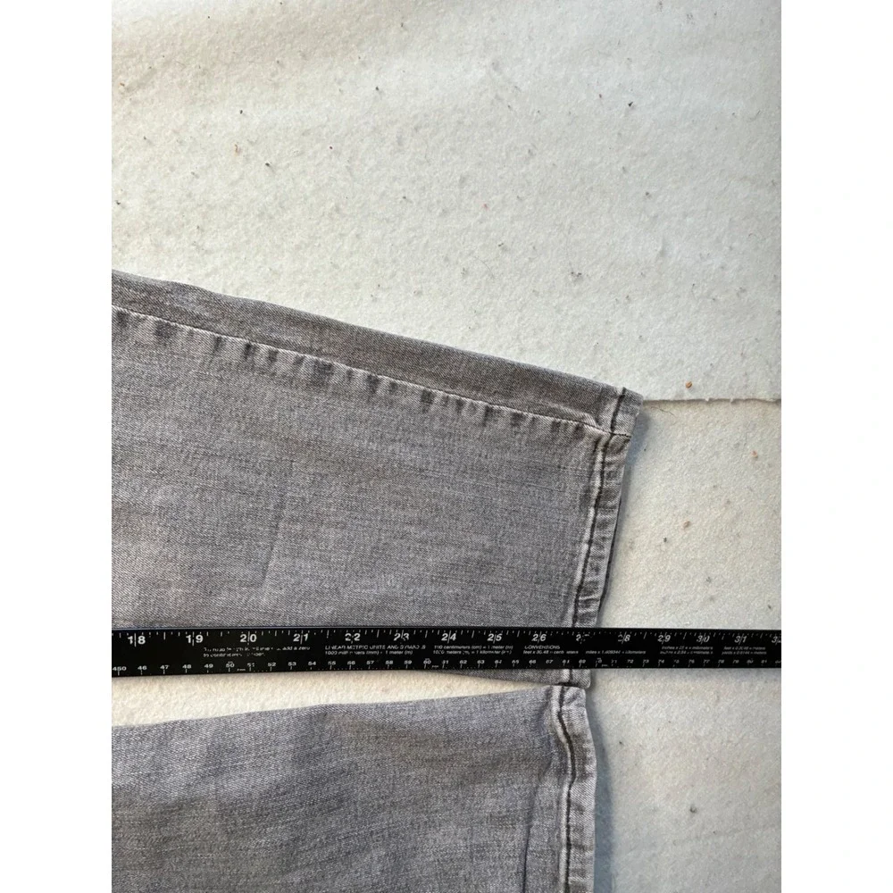 Levis 511 Slim Fit Grey Denim Jeans Mens 36x30 04511-3095 Stretch Cotton